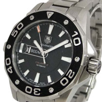 故障したタグホイヤーアクアレーサー時計